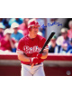 Lenny Dykstra signed Philadelphia Phillies 8x10 Photo #4- AWM Hologram