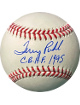 Terry Puhl signed Rawlings Official Major League Baseball CBHOF 1995- JSA (Phillies/Twins/Pirates)