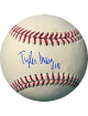 Tyler Ivey signed Rawlings Official Major League Baseball #18- JSA #RR76581 (Houston Astros)