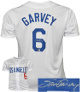 Steve Garvey signed Los Angeles White Custom Stitched Baseball Jersey XL- Beckett Witnessed