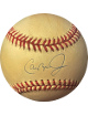 Cal Ripken, Jr. signed ROAL Rawlings Official American League Baseball toned (Baltimore Orioles)