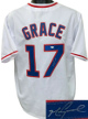 Mark Grace signed Chicago White TB Custom Stitched Pro Baseball Jersey XL- JSA Witnessed Hologram