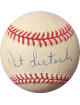 Pat Listach signed ROAL Rawlings Official American League Baseball very minor tone (Brewers/Astros)