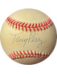 Tony Perez signed RONL Official National League Baseball very minor tone- COA (Cincinnati Reds/HOF)