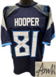 Austin Hooper signed Tennessee Navy Custom Stitched Pro Style Football Jersey XL- JSA Witnessed