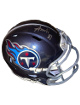 Austin Hooper signed Tennessee Titans Riddell Speed Navy Mini Helmet #81- JSA Witnessed