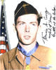 Francis S. Currey signed Vintage WWII 8x10 Photo- JSA #AC92664- Medal of Honor/Battle of the Bulge