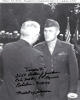 2nd LT. Arthur J. Jackson signed WWII Vintage B&W 8x10 Photo- JSA #AC92648 -Peleliu/Semper Fi/9-18-44/Medal of Honor w/ Truman