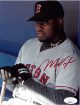 Mo Vaughn signed Boston Red Sox 6x8 Photo JSA #AC92269