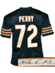 William Perry signed Chicago Navy TB Custom Stitched Pro Style Football Jersey #72 XL- JSA Witnessed