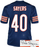 Gale Sayers signed Chicago Navy TB Custom Stitched Pro Style Football Jersey XL- PSA