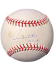 Paul Molitor Signed Official Rawlings MLB Baseball Lt sig/tone spots- COA