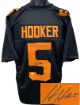 Hendon Hooker signed Tennessee Black Custom Stitched College Football Jersey #5 XL- JSA Signature Debut