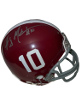 AJ (A.J) McCarron signed Alabama Crimson Tide Riddell #10 Mini Helmet- COA (2X National Champ)