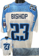 Blaine Bishop Signed Tennessee Titans White NFL Puma Rep Jersey #23 (L) - Beckett Rev