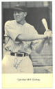 Bill Dickey signed Vintage 3.25x5.5 BW New York Yankees Photo Card (HOF/11 X All Star)- Beckett Review