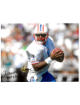 Warren Moon signed Houston Oilers 8.5X11 Photo #1 w/ HOF 06 COA (Exclusive Oiler Team Image)