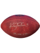 Kerry Collins signed Official NFL New Duke Football #5 40,000 YDS- COA (Titans/Giants/Panthers/Penn State)