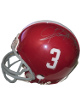 Calvin Ridley signed Alabama Crimson Tide Riddell NCAA #3 Mini Helmet- COA (2015/2017 National Champs/Titans)