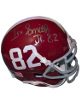 Irv Smith Jr. signed Alabama Crimson Tide Schutt #82 Authentic Mini Helmet- COA (07 National Champs/Bengals)