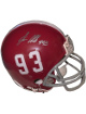 Jonathan Allen Signed Alabama Crimson Tide Riddell NCAA #93 Mini Helmet - COA ( 2016 Natl Champ/3 X All SEC)