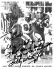 Billy White Shoes Johnson signed Atlanta Falcons 8x10 Photo #81 To Bob COA (Oilers)