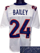 Champ Bailey signed Denver White Custom Stitched Pro Style Football Jersey #24 XL- Beckett Witnessed #WK35776