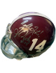 Tyler Watts signed Alabama Crimson Tide Riddell NCAA #14 Mini Helmet Roll Tide !- COA (QB 1999-2002)