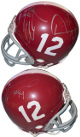 John Copeland, Eric Curry, Derrick Oden signed Alabama Crimson Tide #12 Mini Helmet- COA (1992 Natl Champs)