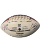 Rashad Johnson & Jerraud Powers Dual Signed Wilson Duke NFL WP Logo Mini Football- COA (Arizona Cardinals/Alabama/Auburn)