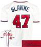 Tom Glavine signed Atlanta White Custom Stitched Baseball Jersey XL- JSA Witnessed