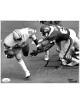 Earl Campbell signed Houston Oilers Vintage B&W 8X10 Photo- JSA Witnessed #WB118919 (Rare Exclusive Image)