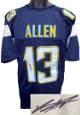 Keenan Allen signed Los Angeles Navy Custom Stitched Pro Style Football Jersey XL- JSA Witnessed #WPP674659