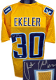 Austin Ekeler signed Los Angeles Yellow Custom Stitched Pro Style Football Jersey #30 XL- PSA ITP #9A43195