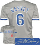 Steve Garvey signed Los Angeles Gray Custom Stitched Baseball Jersey XL- Beckett Witnessed