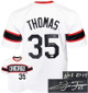 Frank Thomas signed Chicago White TB Custom Stitched Pro Baseball Jersey HOF 2014 XL- JSA Witnessed