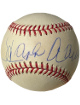 Hank Aaron signed Official Rawlings Major League Baseball- Steiner (Imperfect/Braves/HOF)