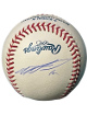 Miguel Tejada signed Official Rawlings Major League Baseball #10- COA (Giants/A's/Orioles/Side Panel Sig)