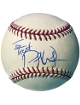 Preston Wilson signed Official Rawlings Major League Baseball To Trent- COA (Mets/Marlins/Rockies/Astros)