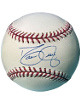 Dave/David Justice signed Official Rawlings Major League Baseball- COA (Braves/Yankees)