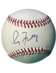 Greg Maddux signed Official Rawlings Major League Baseball  Beckett Review (Braves/Cubs/HOF)