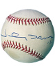 Johnny Damon signed Official Rawlings Major League Baseball #18 tone spots- COA (Yankees/Red Sox)