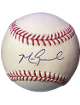 Mark Grace signed Official Rawlings Major League Baseball- COA (Cubs/3X AS/4XGG/01 WSC)