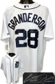 Curtis Granderson signed Detroit Tigers OFC MLB Majestic Authentic Jersey #28 COA (Size 52/Tags)