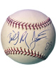 Billy Bob Thornton signed Official Rawlings Major League Baseball minor spot- COA (Bad News Bears/Bad Santa)