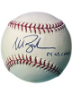 Mark Bellhorn signed Official Rawlings Major League Baseball 04 WS Champs- COA (Pittsburgh Pirates)