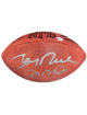 Joe Montana & Jerry Rice dual signed Official NFL Taglibue Football- JSA #G38998 (San Francisco 49ers/HOF)