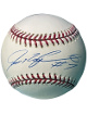 Ivan Rodriguez signed Official Rawlings Major League Baseball #7- COA (Tigers/Rangers/Yankees)