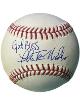 Thomas Ian Nicholas signed Official Rawlings Major League Baseball God Bless- COA (Rookie of the Year/Henry Rowengartner)