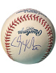 Clayton Kershaw signed Official Rawlings Major League Baseball #22- Beckett Review (Dodgers/10X AS/NL CY & MVP/2020 WS Champ)